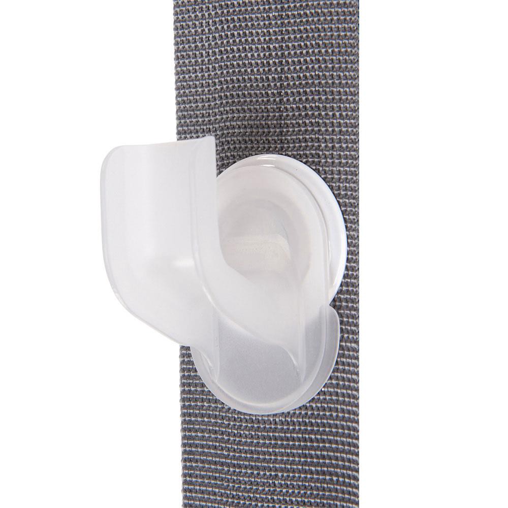 slide 6 of 6, Madesmart Gray Plastic 2 -Shelf Over the Door Hanging Shower Caddy 8.75-in x 4.9-in x 9.25-in, 1 ct
