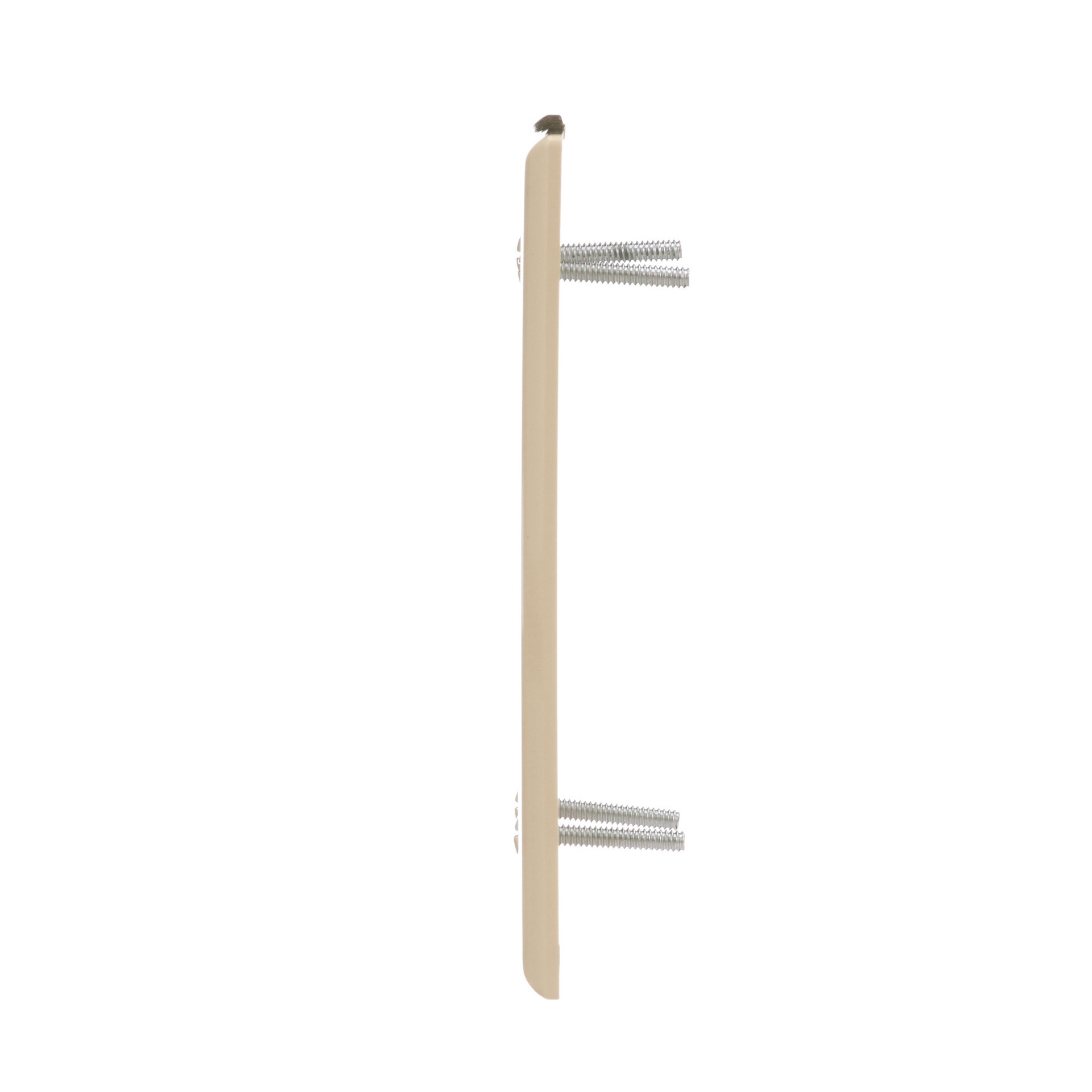 slide 3 of 6, Eaton 2 -Gang Midsize Size Ivory Polycarbonate Indoor Blank Wall Plate, 1 ct