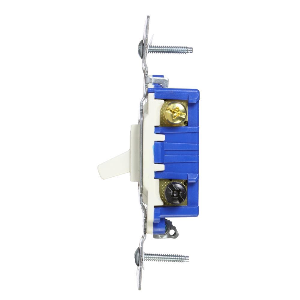 slide 6 of 6, Eaton 15-amp 3-way Toggle Light Switch , Light Almond 10 -Pack, 1 ct
