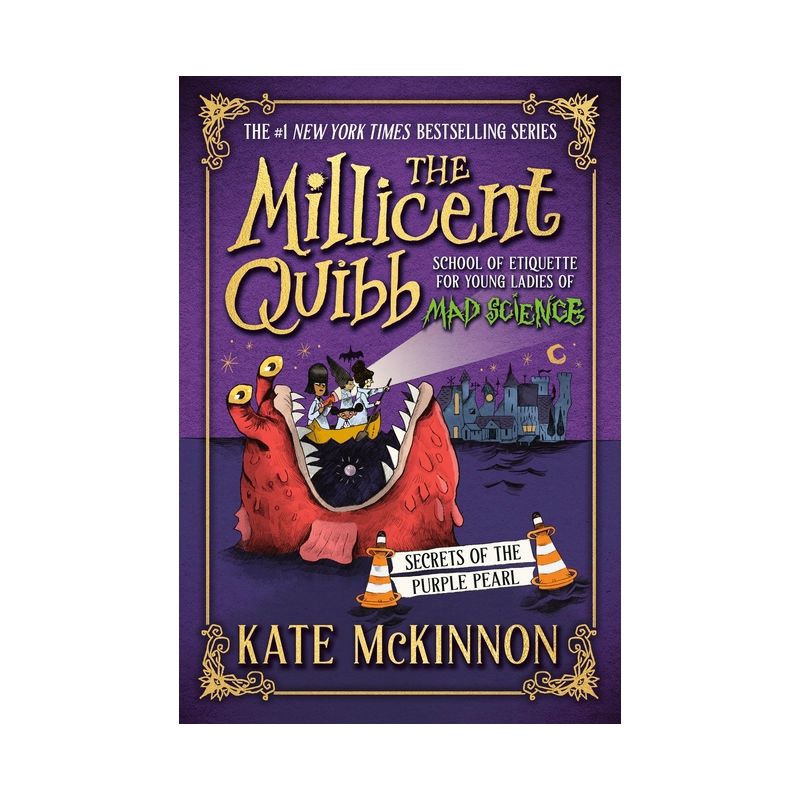 slide 1 of 1, Hachette Book Group Secrets of the Purple Pearl - (The Millicent Quibb School of Etiquette for Young Ladies of Mad Science) by Kate McKinnon (Hardcover), 1 ct