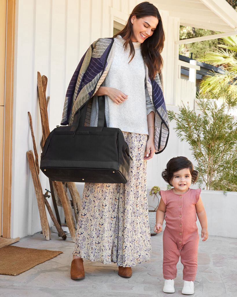 slide 13 of 21, Skiphop Endless Weekender Diaper Bag Black NS, 1 ct