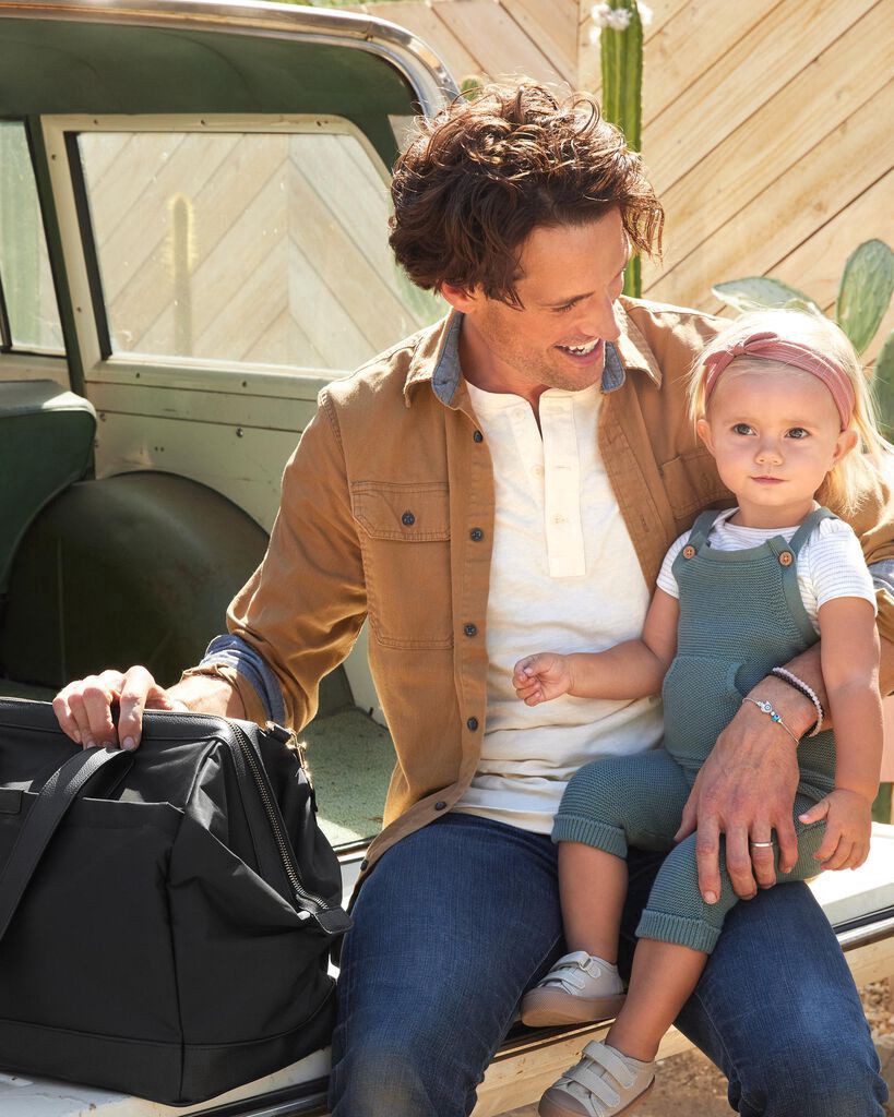 slide 6 of 21, Skiphop Endless Weekender Diaper Bag Black NS, 1 ct