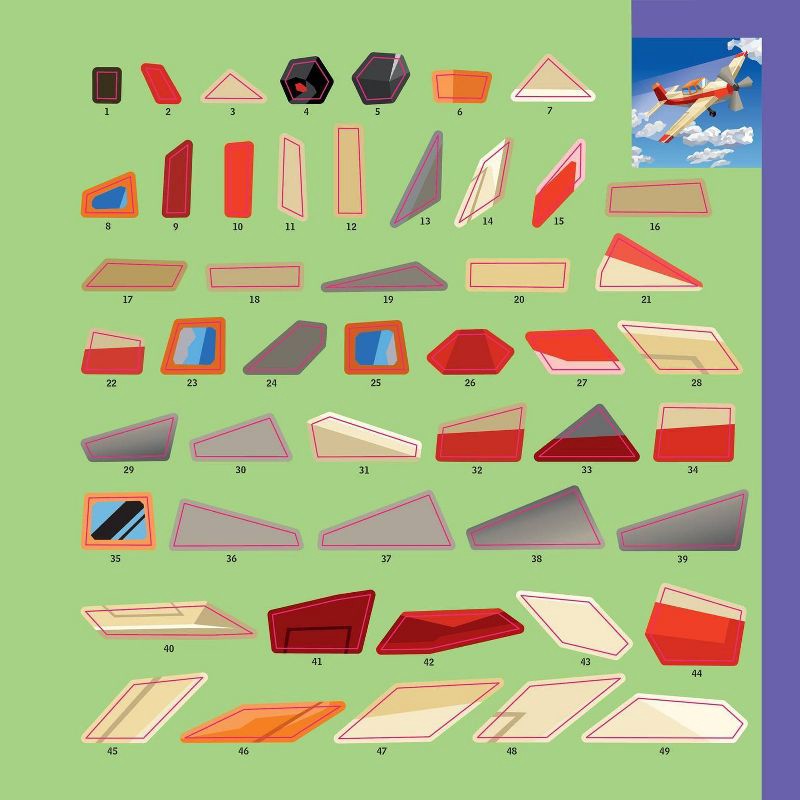 slide 7 of 10, Hachette Book Group Paint by Sticker Kids: Trucks, Trains & More - by Workman Publishing (Paperback), 1 ct