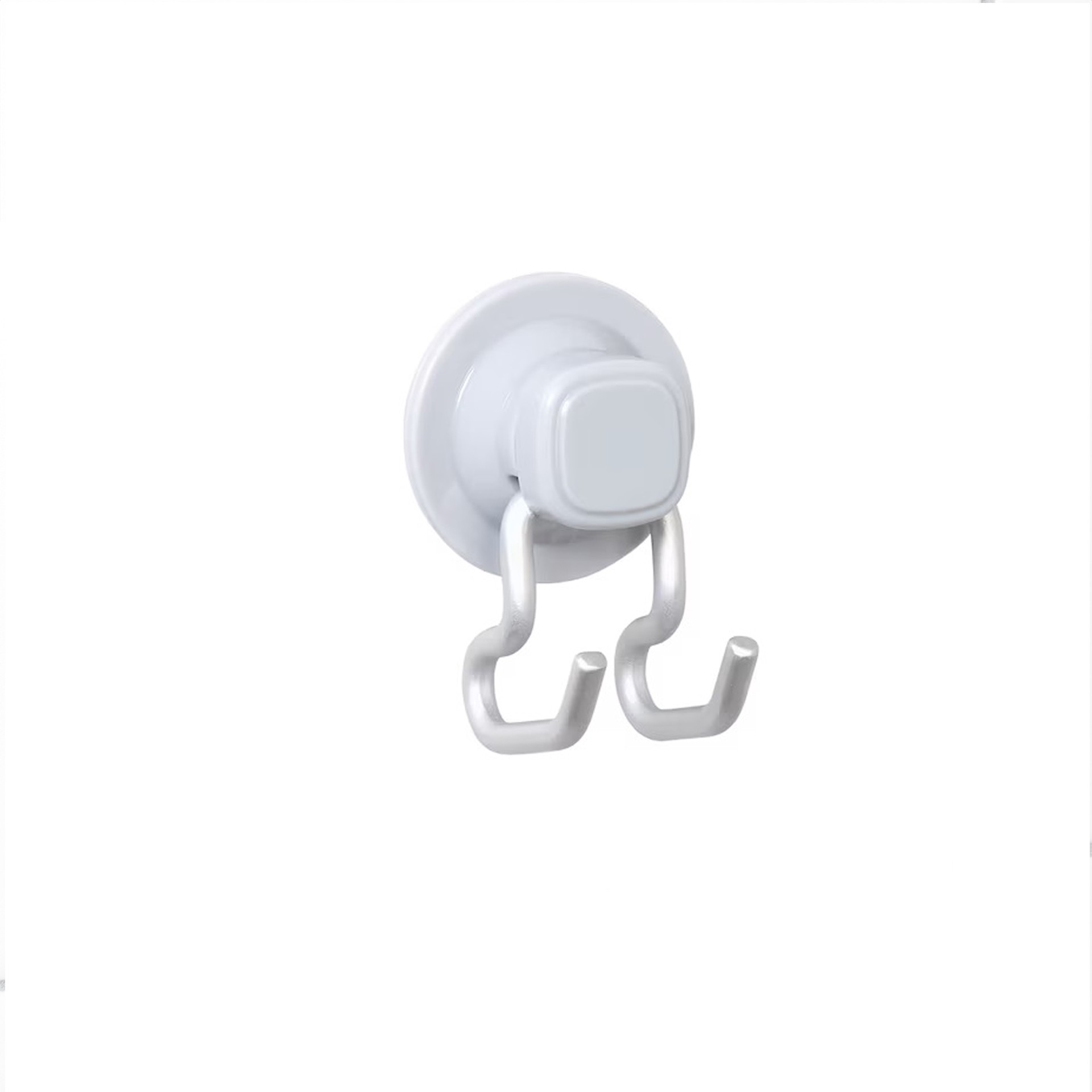 slide 1 of 6, Style Selections Satin Nickel Aluminum Hanging shower caddy 2.6-in x 2.3-in x 3.8-in, 1 ct