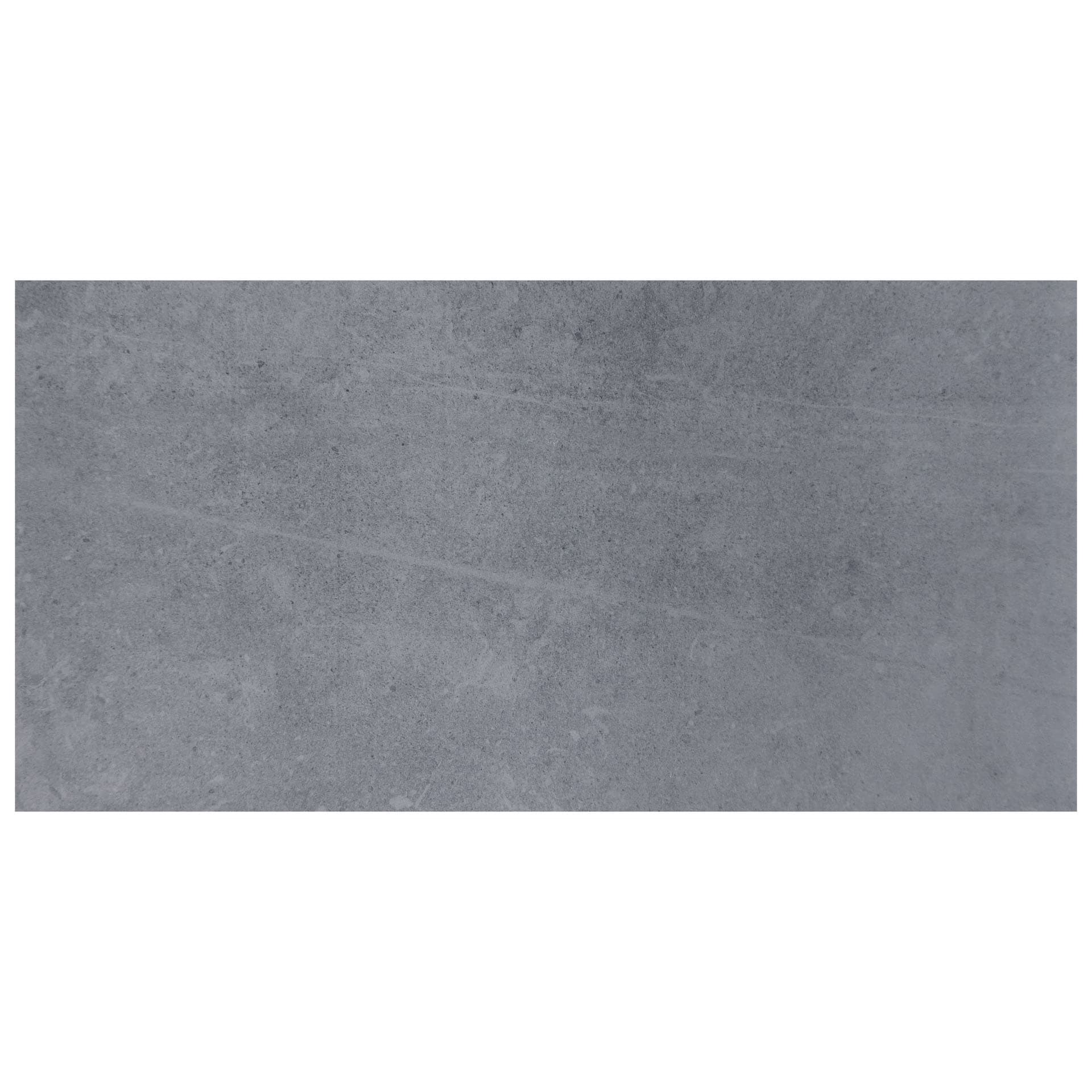 slide 5 of 6, GBI Tile & Stone Inc. Gallery Graphite glazed 12-in x 24-in Glazed Porcelain Floor and Wall Tile ( 1.93-sq ft Piece ), 1 ct