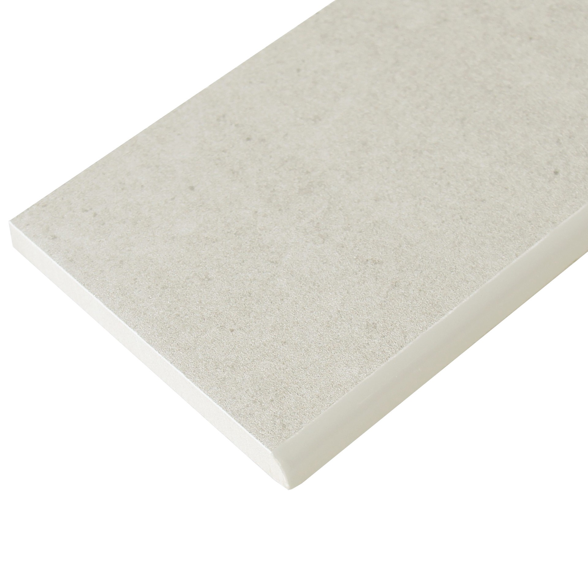 slide 2 of 5, GBI Tile & Stone Inc. Gallery Cream Gallery Cream 3-in x 12-in Glazed Porcelain Bullnose Tile, 1 ct