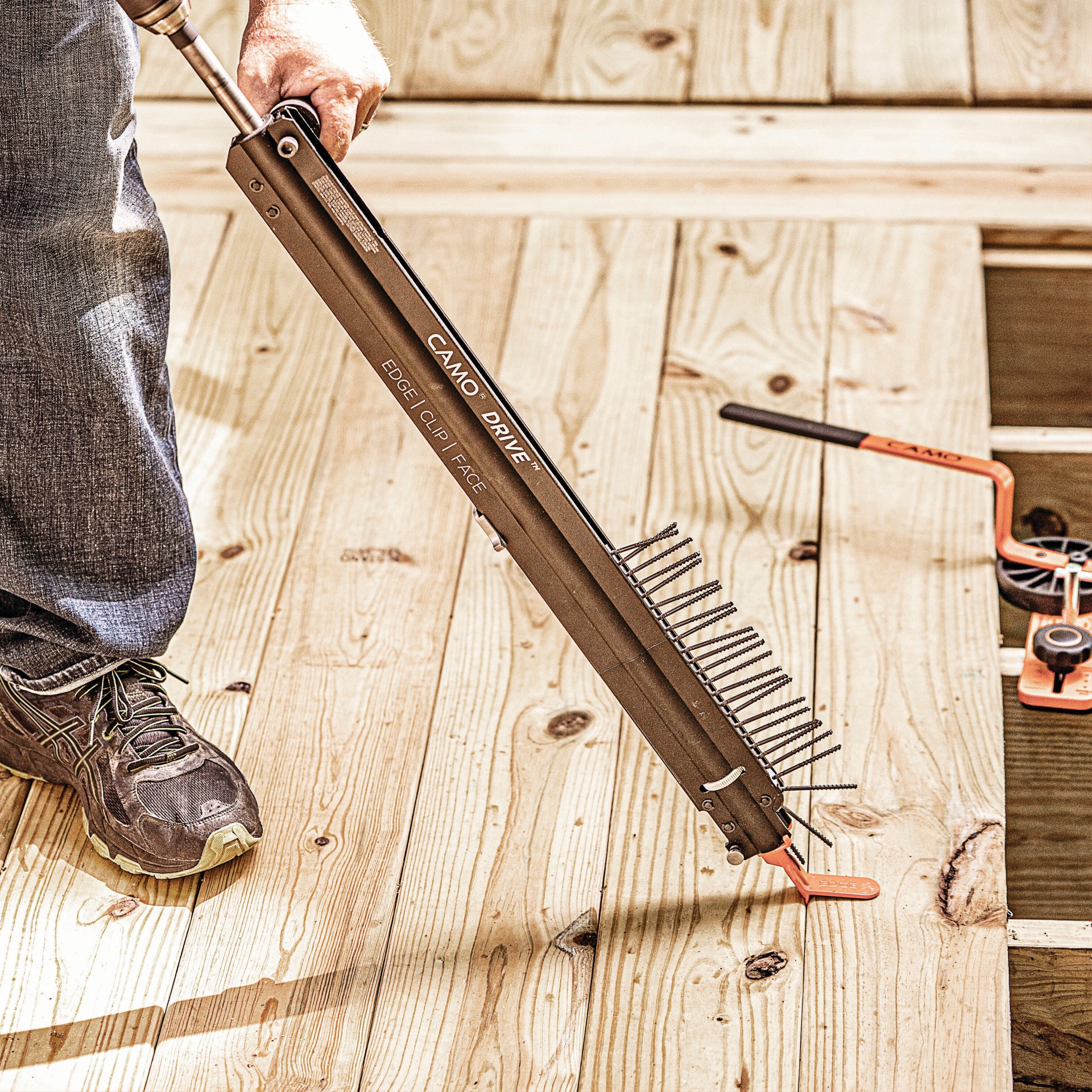 slide 2 of 6, CAMO #7 x 2-3/8-in Wood to wood Deck Screws ( 1000 -Per Box ), 1 ct