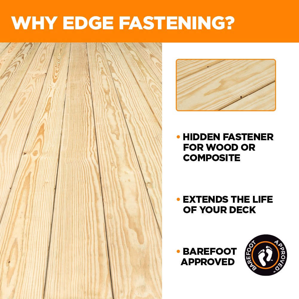 slide 5 of 6, CAMO #7 x 2-3/8-in Wood to wood Deck Screws ( 1000 -Per Box ), 1 ct