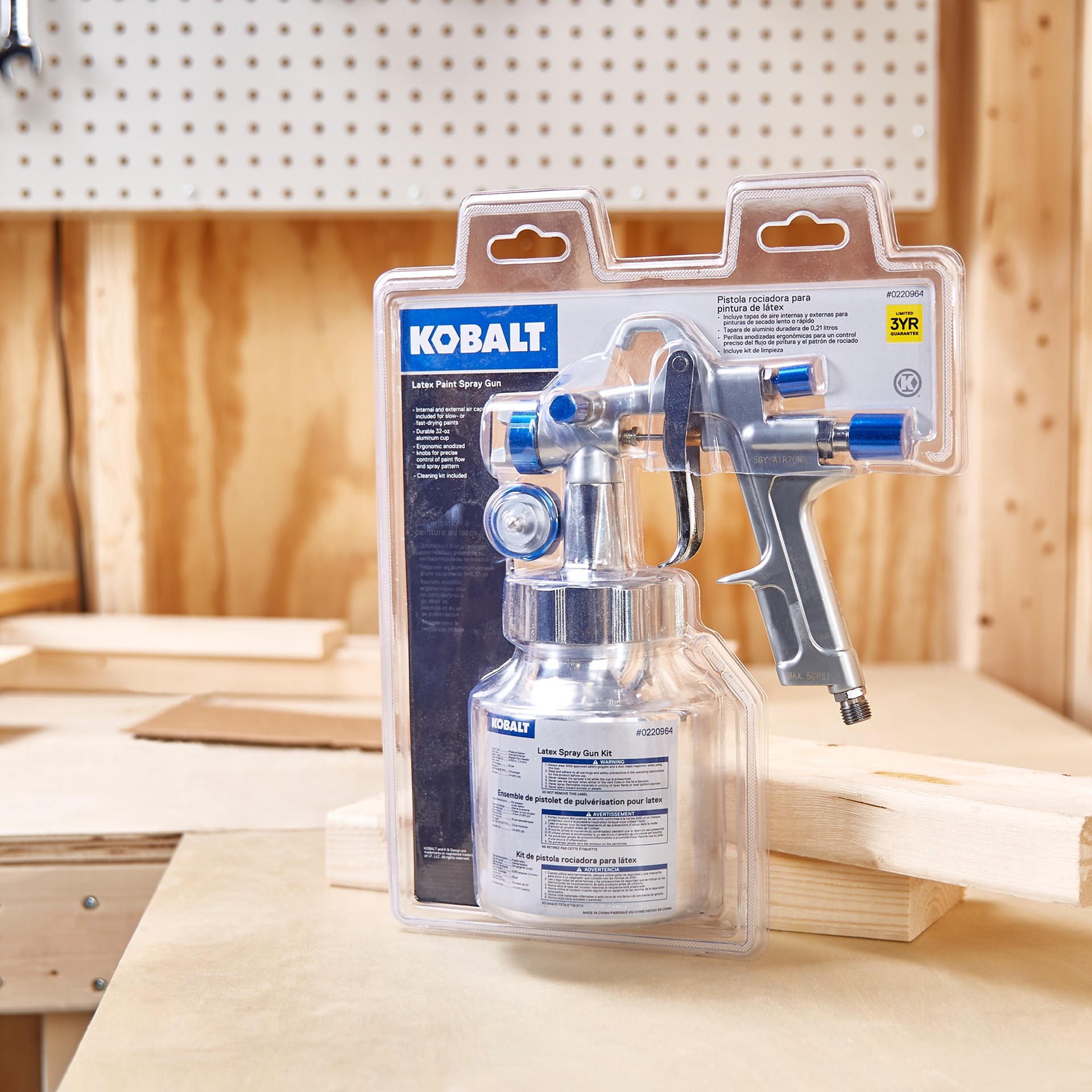 slide 5 of 6, Kobalt 8 -in Air Paint Sprayer, 1 ct