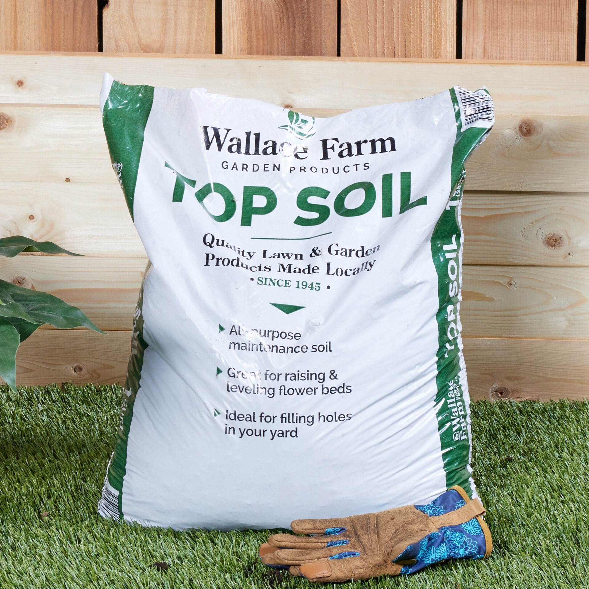 slide 6 of 6, Wallace Farm Lawn repair and filling holes Organic Top soil, 1 ct