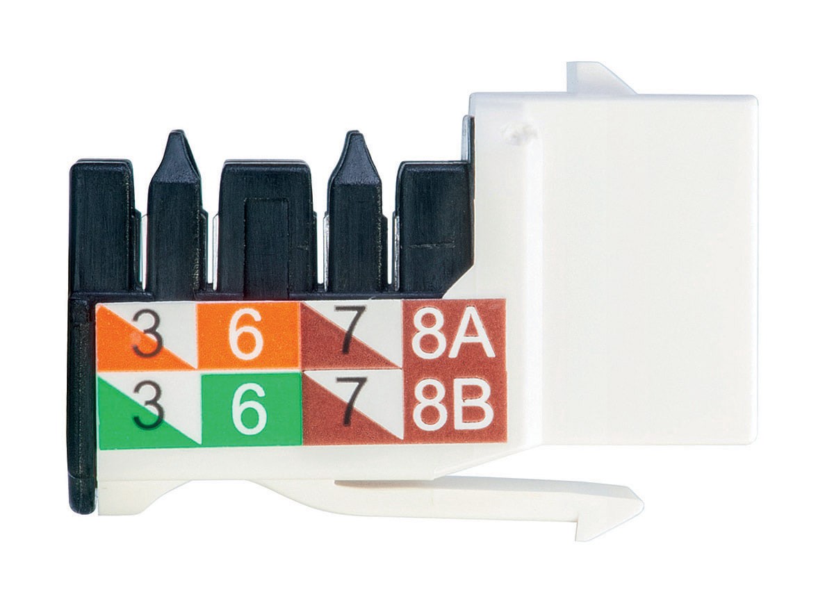 slide 3 of 6, IDEAL 10 -Pack Cat6 RJ45 IDC connector, 1 ct