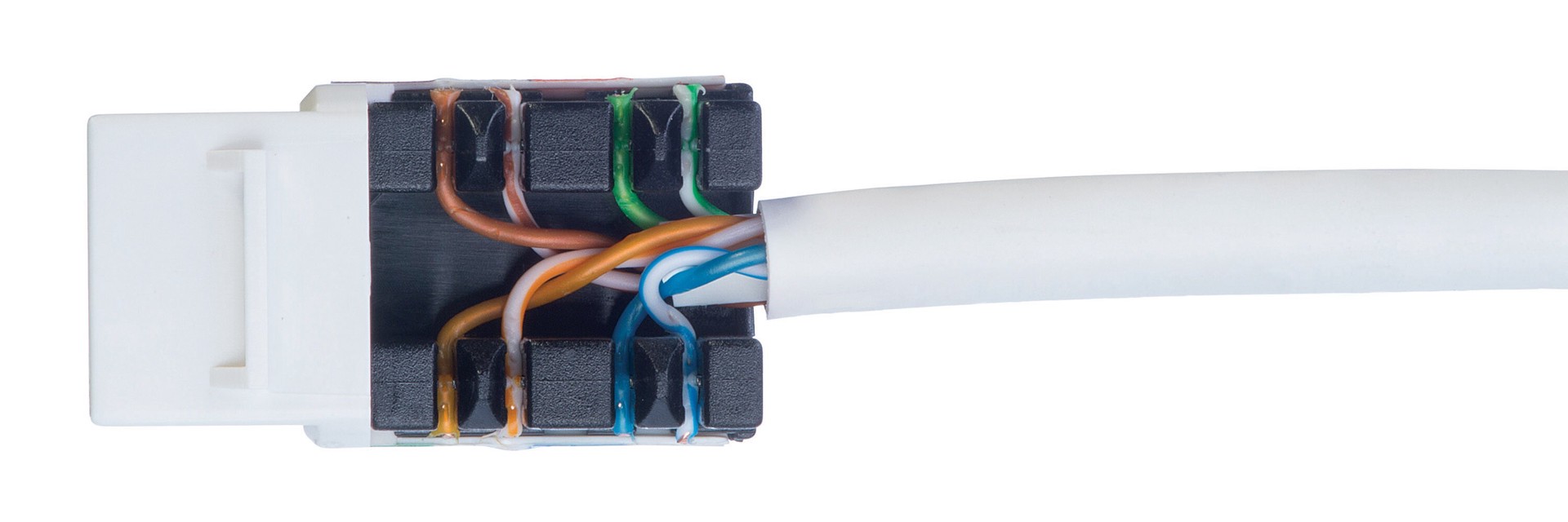 slide 4 of 6, IDEAL 10 -Pack Cat6 RJ45 IDC connector, 1 ct