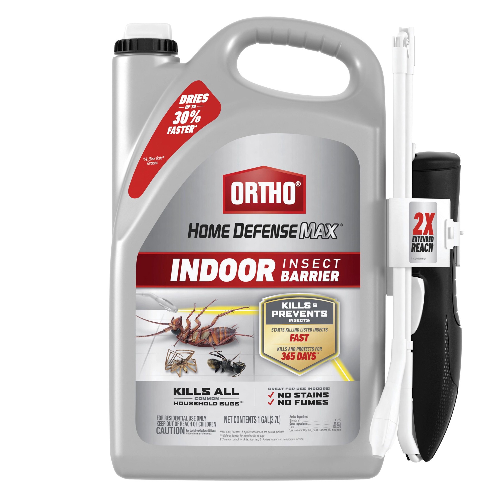 slide 1 of 6, ORTHO Home Defense Max Indoor Insect Barrier 1.0 -Gallon Ready to Use Insect killer, 1 ct