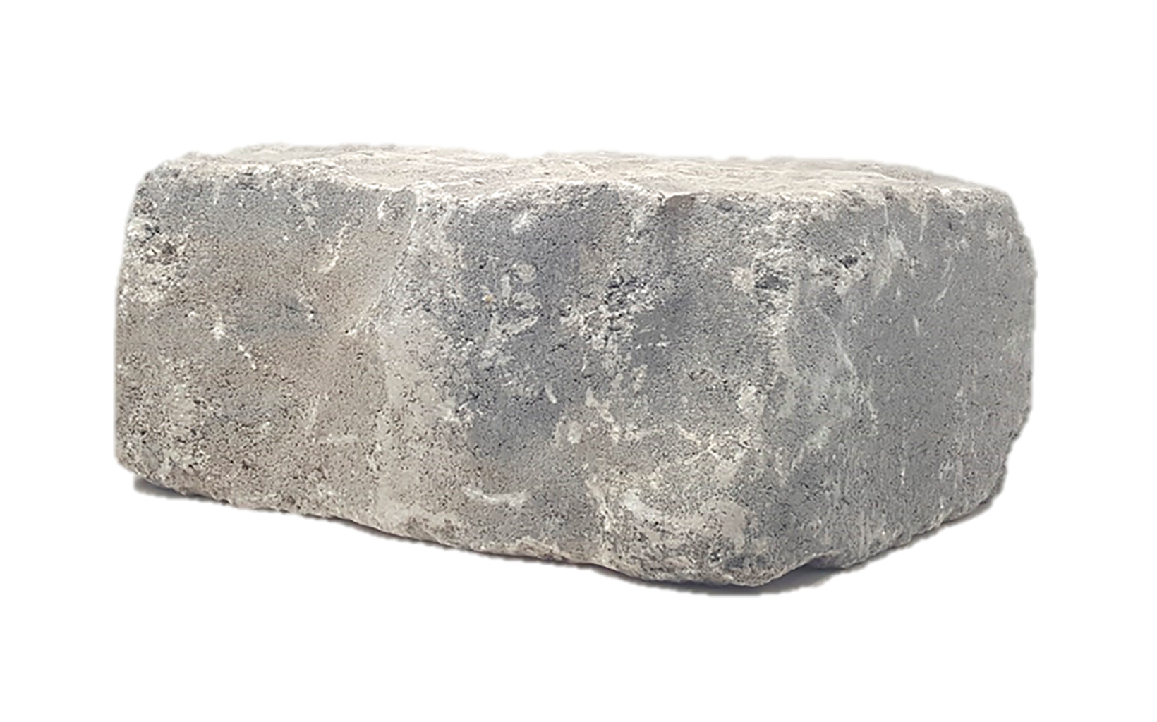 slide 1 of 3, 3-in H x 8.2-in L x 4-in D Allegheny Concrete Retaining wall block, 1 ct