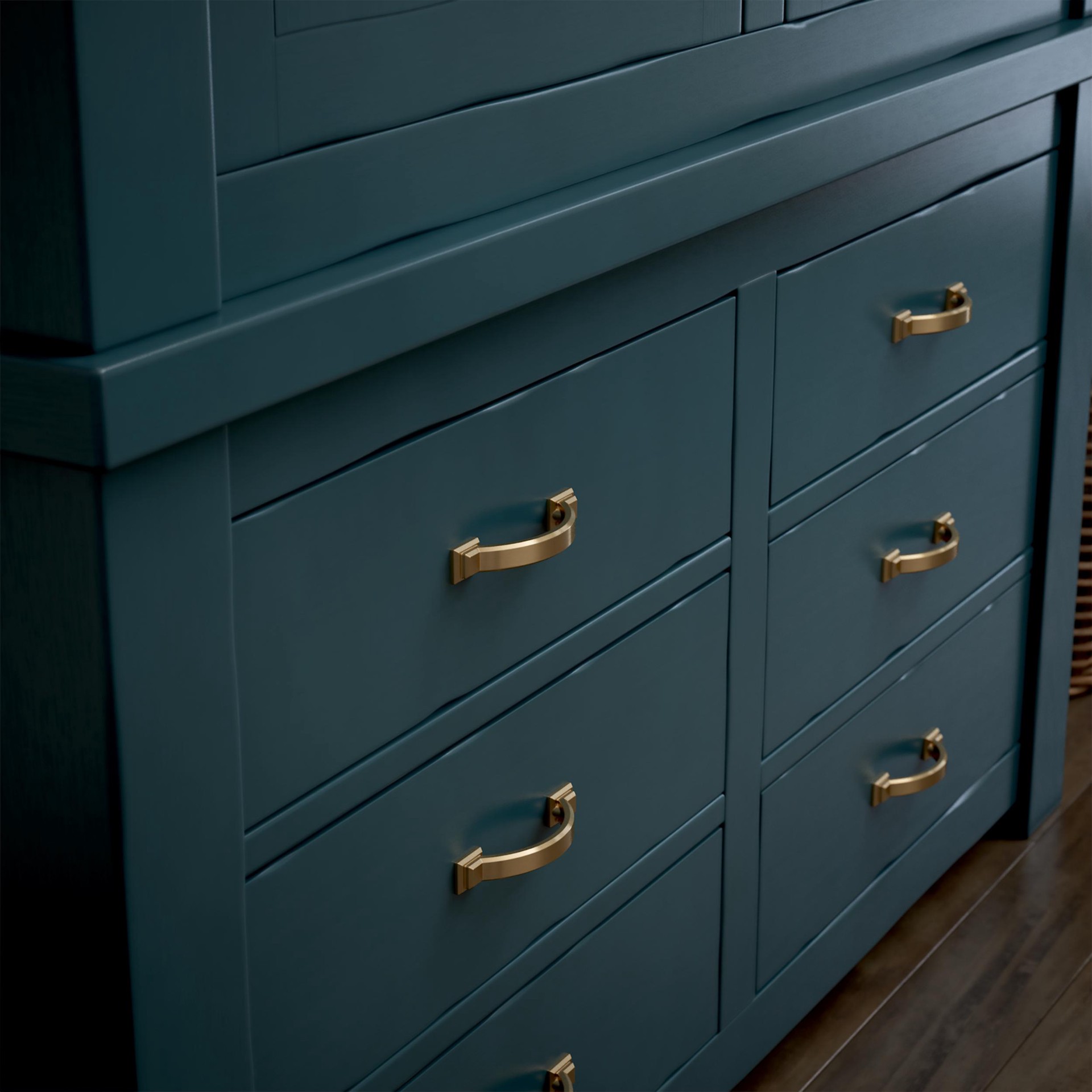 slide 2 of 6, allen + roth Eugene 3-in , 76mm Center to Center Champagne Bronze Arch Handle Drawer Pull, 1 ct