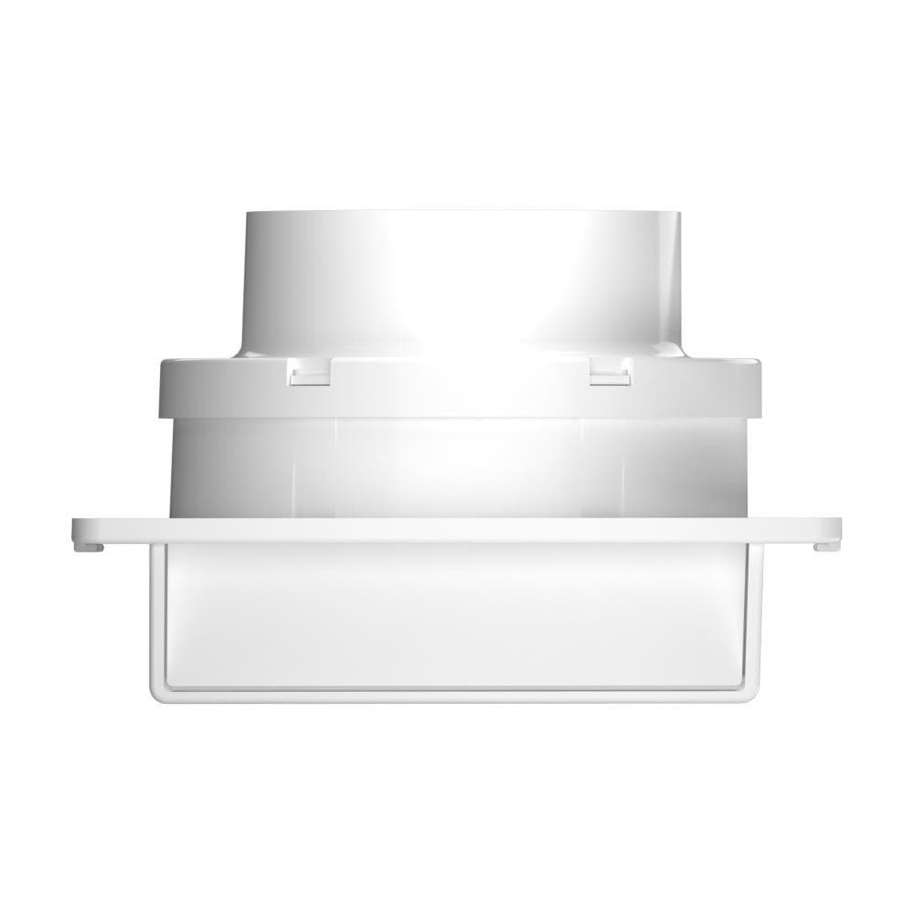 slide 5 of 6, IMPERIAL 5.25-in x 5.25-in White Plastic Soffit Vent, 1 ct