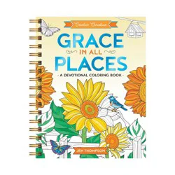 Simon & Schuster Grace in All Places - (Creative Christian) by Jen Thompson (Spiral Bound)