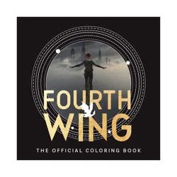 Simon & Schuster Fourth Wing: The Official Coloring Book - by Entangled (Paperback)