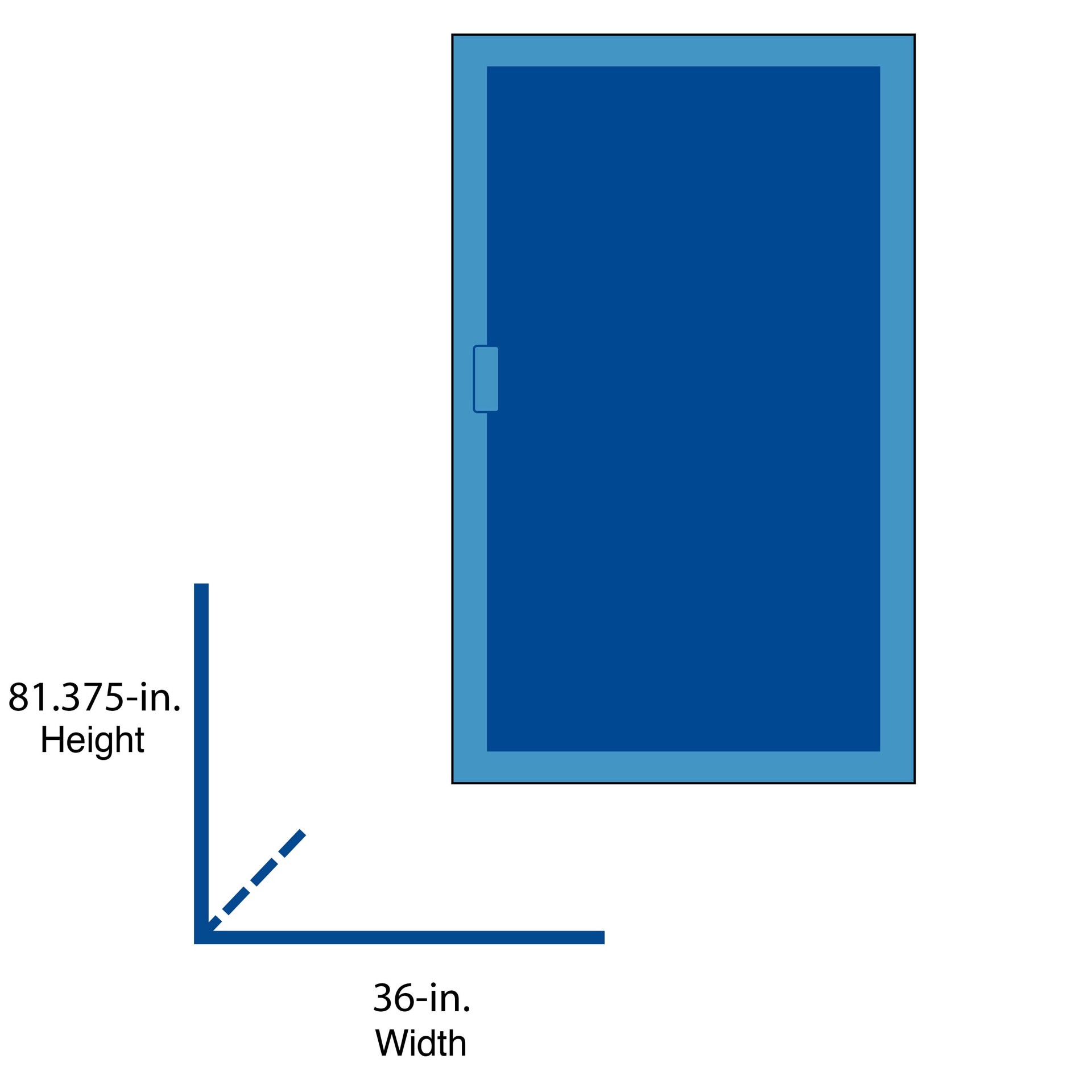 slide 2 of 6, LARSON Brisa Universal reversible Retractable Screen door 36-in x 80-in White Aluminum Single (Handle Included), 1 ct