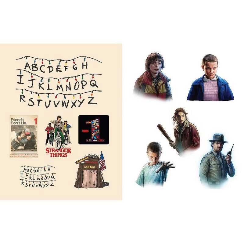 slide 3 of 6, Random House Stranger Things World of Stickers - (Collectible Art Stickers) by Editors of Thunder Bay Press (Hardcover), 1 ct