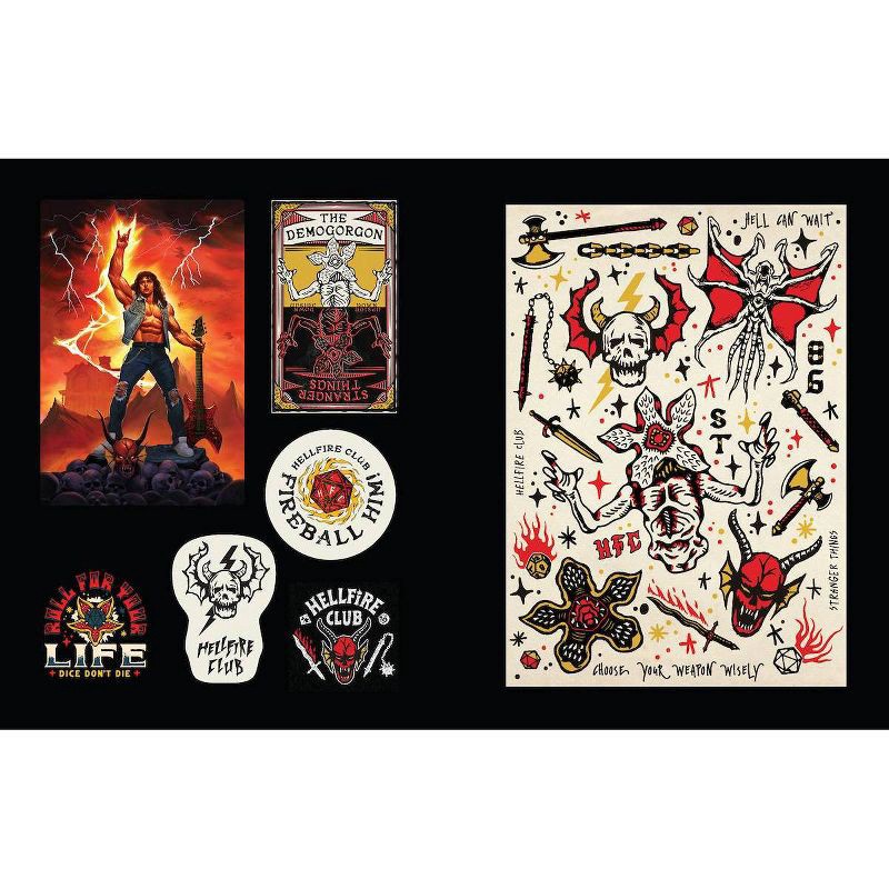 slide 6 of 6, Random House Stranger Things World of Stickers - (Collectible Art Stickers) by Editors of Thunder Bay Press (Hardcover), 1 ct