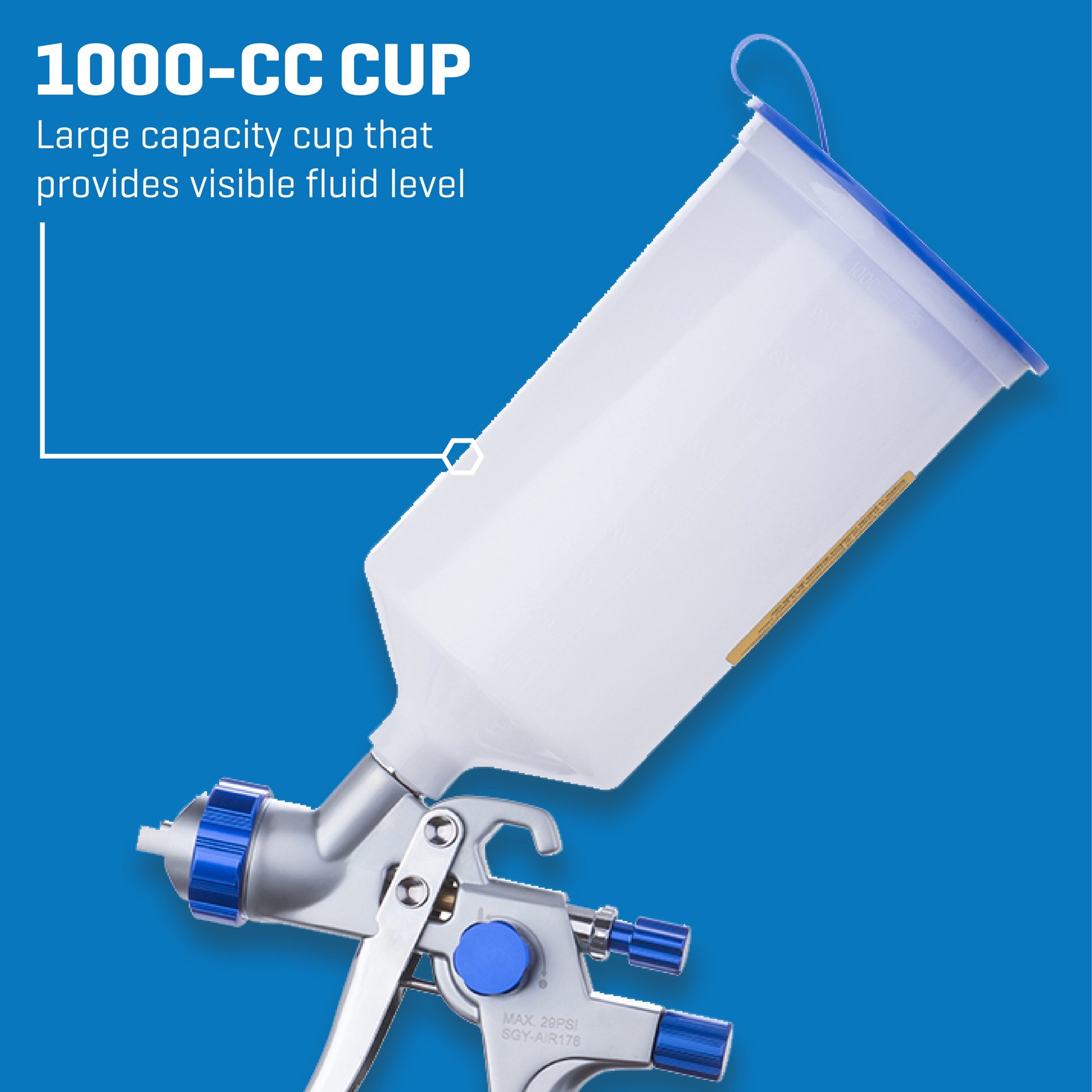 slide 6 of 6, Kobalt 2 -in Air Paint Sprayer, 1 ct