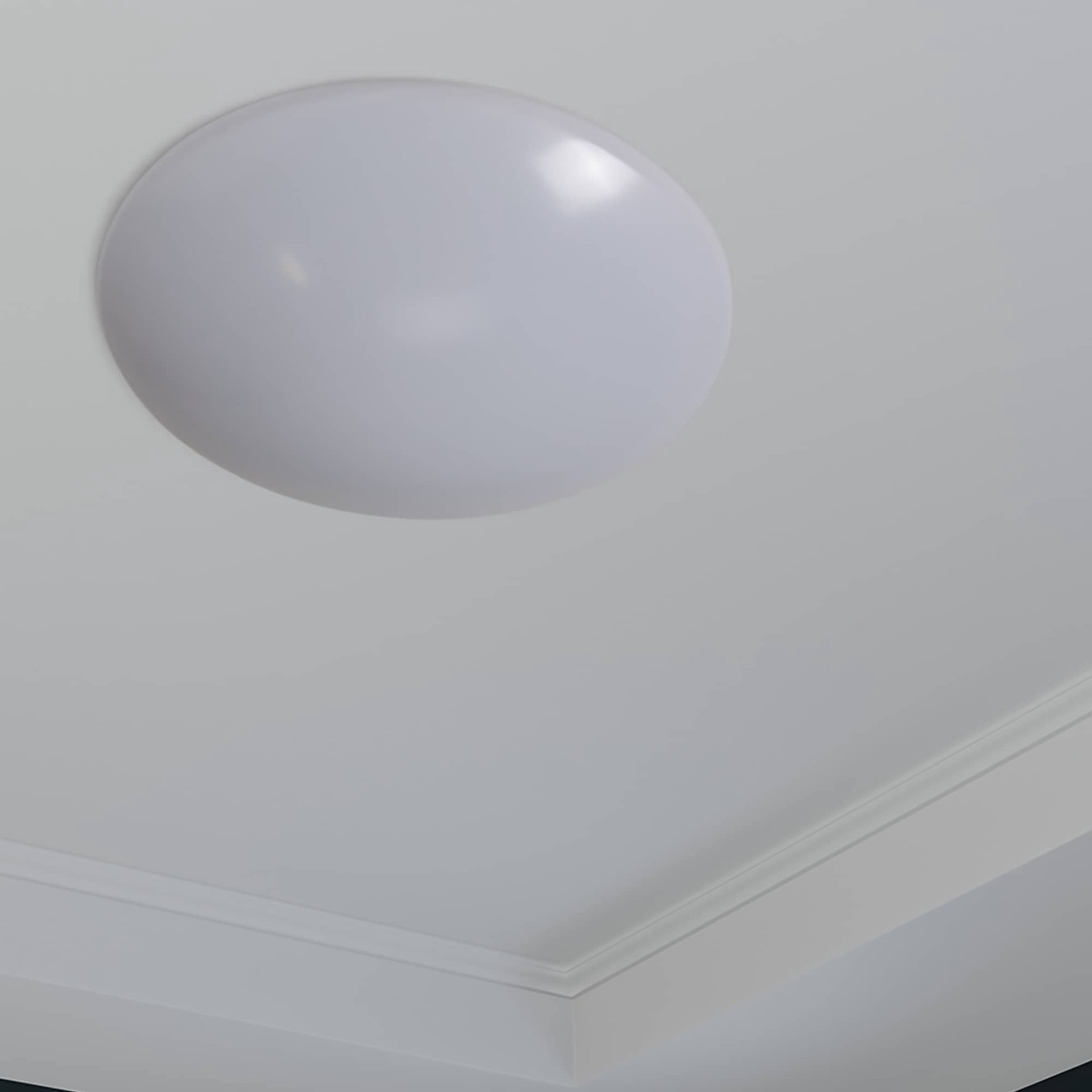 slide 3 of 6, Utilitech 12-in Matte White Integrated LED Flush Mount Light, 1 ct