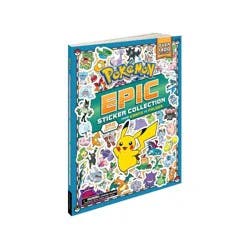 Simon & Schuster Pokémon Epic Sticker Collection 3rd Edition: From Kanto to Paldea - (Pokemon Epic Sticker Collection) by Pikachu Press (Paperback)