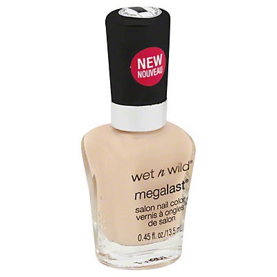 slide 1 of 1, wet n wild MegaLast Salon Nail Color - 2% Milk, 0.45 fl oz