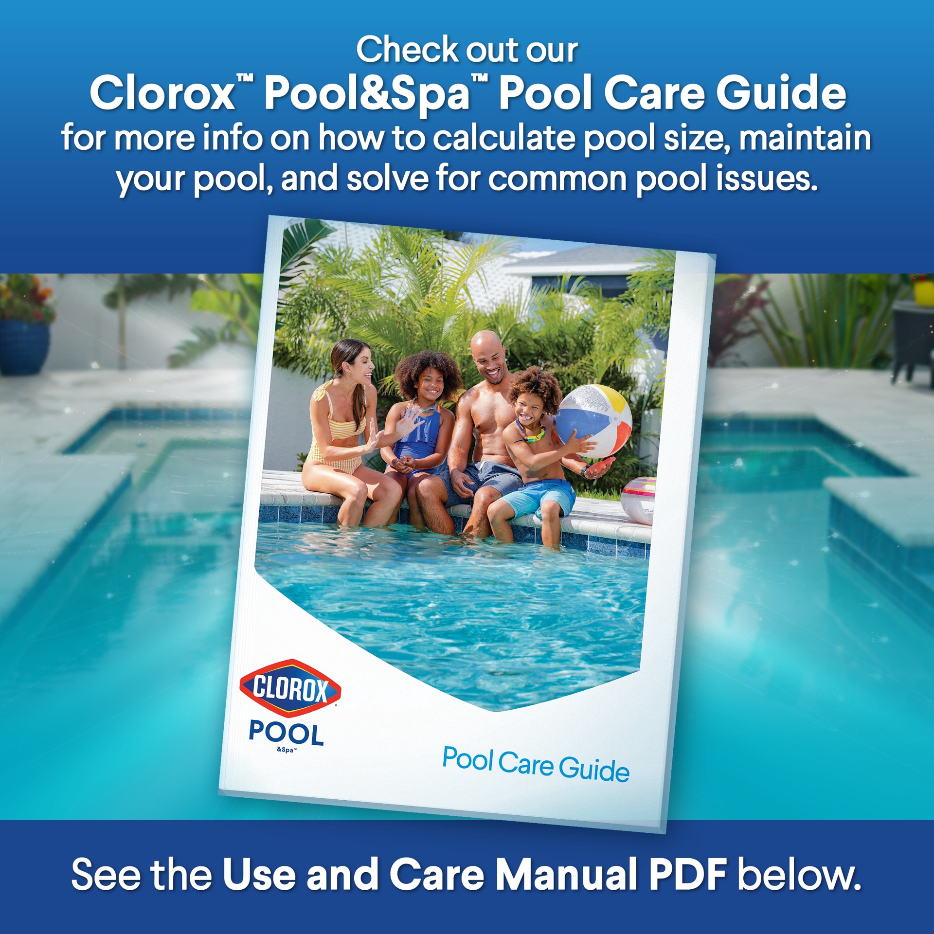 slide 4 of 6, Clorox Pool&Spa XtraBlue 0.38 Pound(s) Individual 3-in Tablets Chlorine, 1 ct