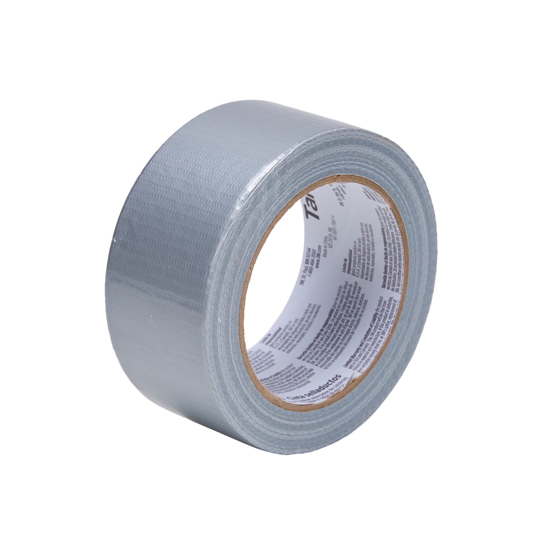 slide 4 of 6, 3M Tartan Utility Silver Rubberized Duct Tape 1.88-in x 30 Yard(s), 1 ct