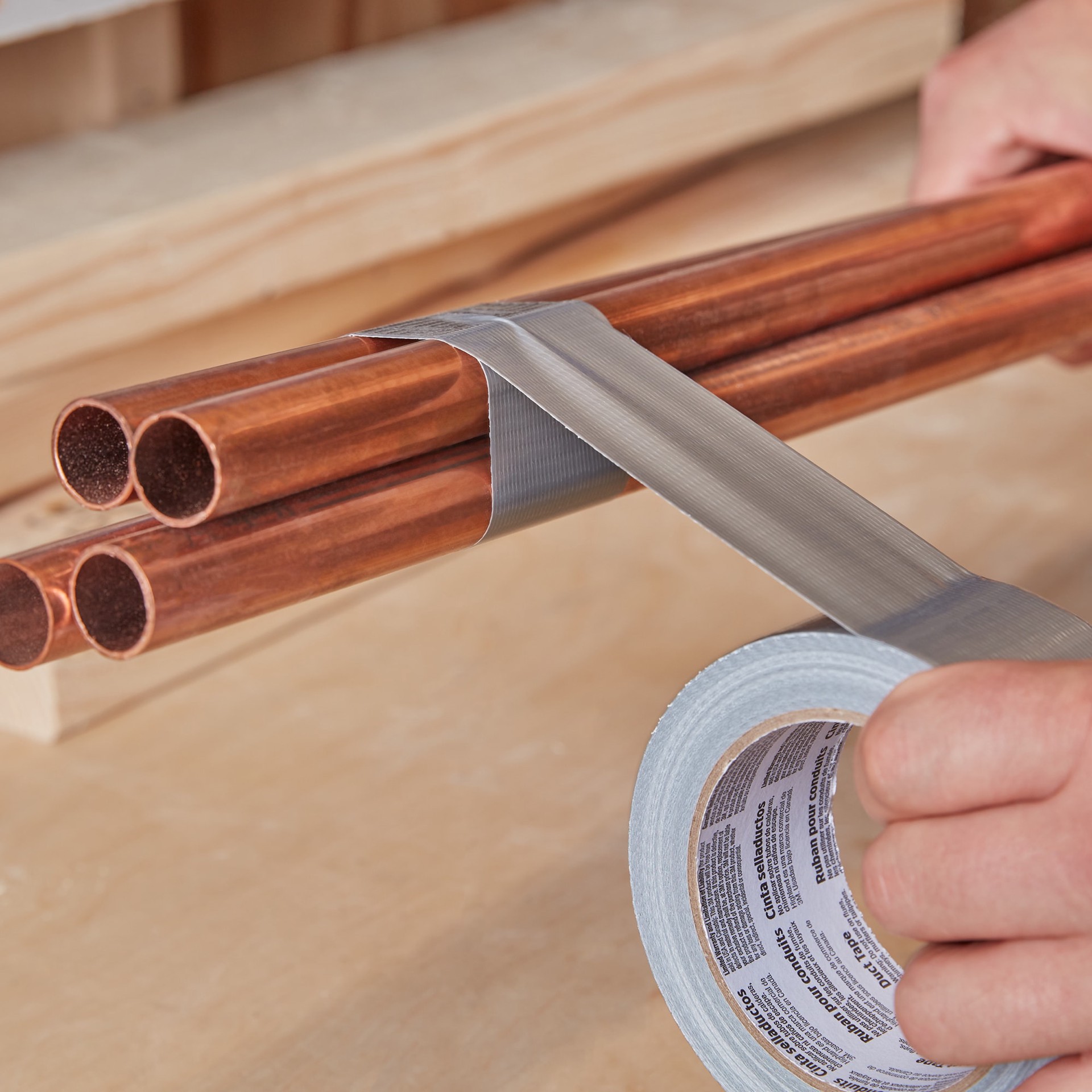 slide 6 of 6, 3M Tartan Utility Silver Rubberized Duct Tape 1.88-in x 30 Yard(s), 1 ct