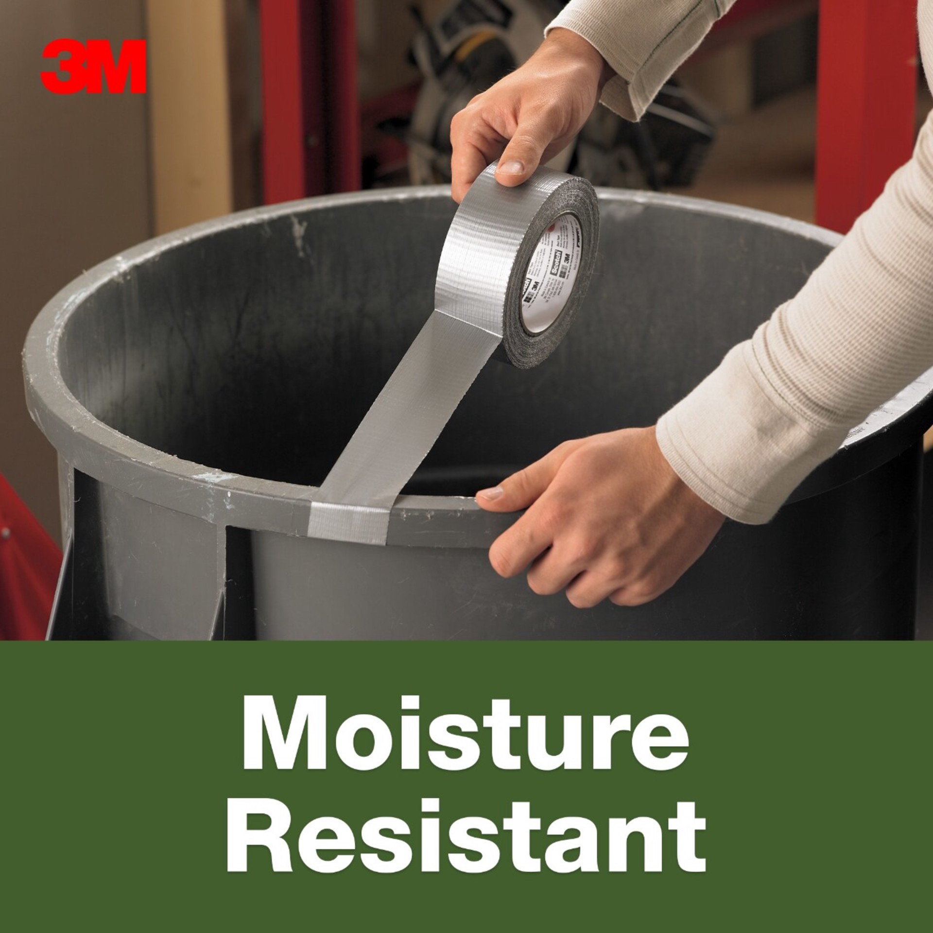 slide 2 of 6, 3M Tartan Utility Silver Rubberized Duct Tape 1.88-in x 30 Yard(s), 1 ct