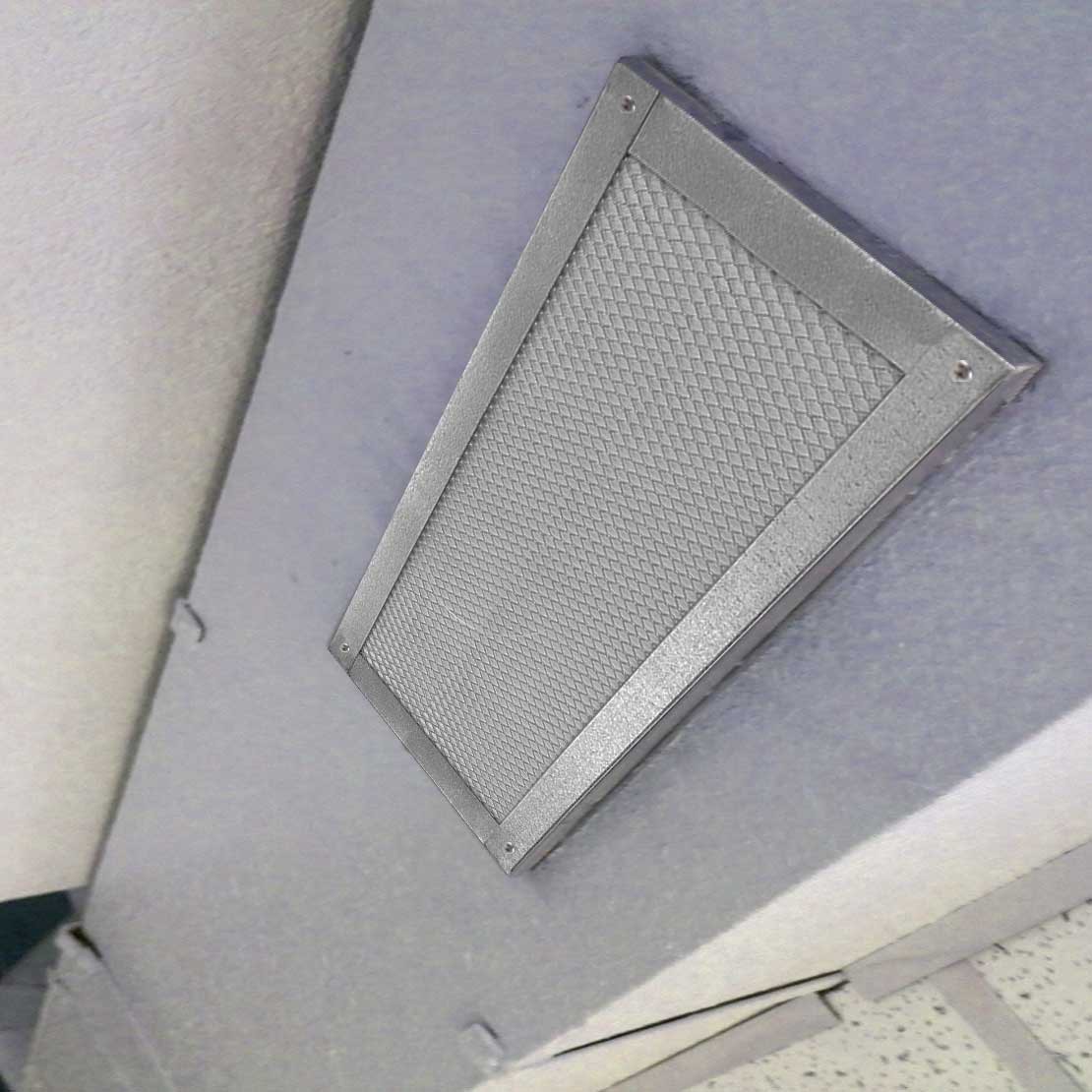 slide 3 of 5, Gibraltar Building Products 0.85-in x 7-in Silver Galvanized steel Soffit Vent, 1 ct
