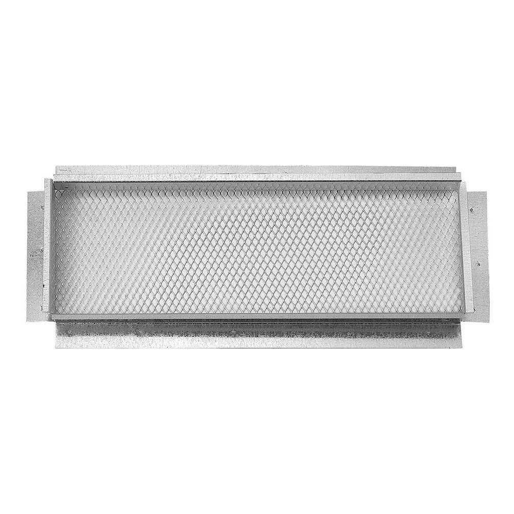 slide 1 of 5, Gibraltar Building Products 0.85-in x 7-in Silver Galvanized steel Soffit Vent, 1 ct
