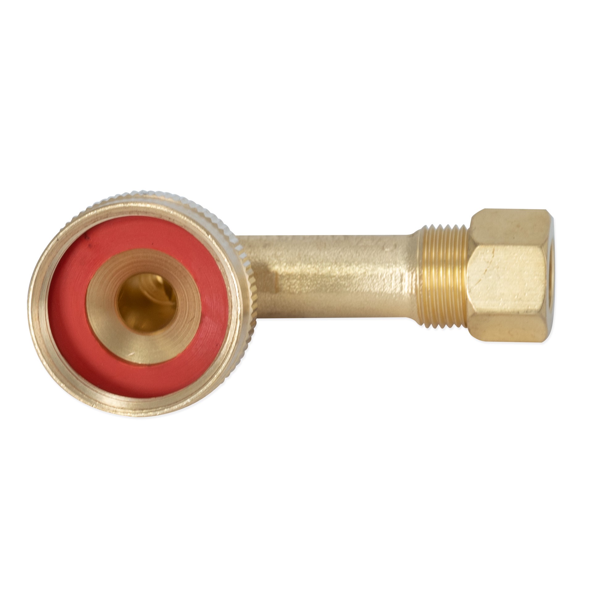 slide 2 of 6, EASTMAN 3/4 -in FHT Inlet x 3/8 -in Compression Outlet Brass Dishwasher connector, 1 ct