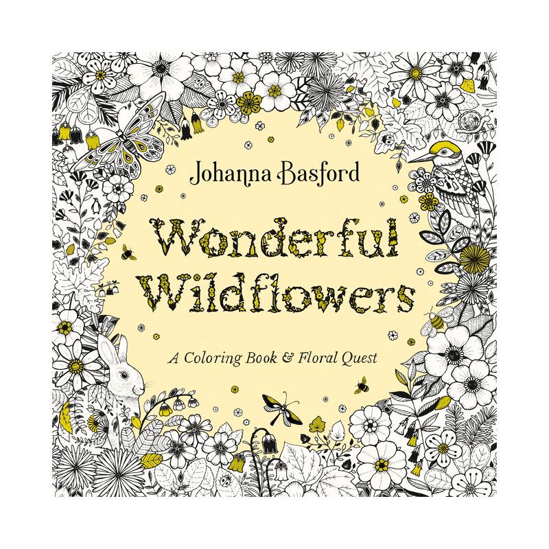 slide 1 of 1, Penguin Publishing Wonderful Wildflowers - by Johanna Basford (Paperback), 1 ct