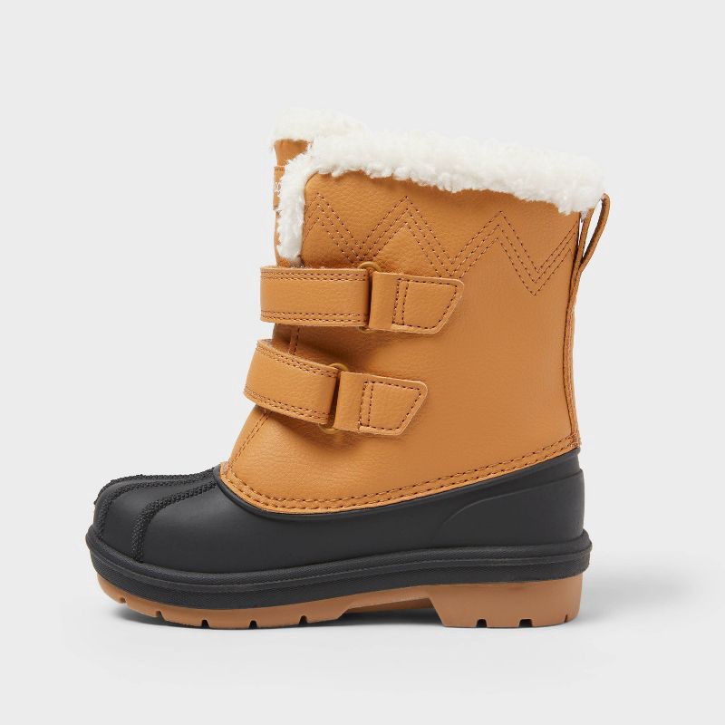 slide 2 of 3, Toddler Denver Waterproof Snow Boots - Cat & Jack™ Cognac 12T, 1 ct