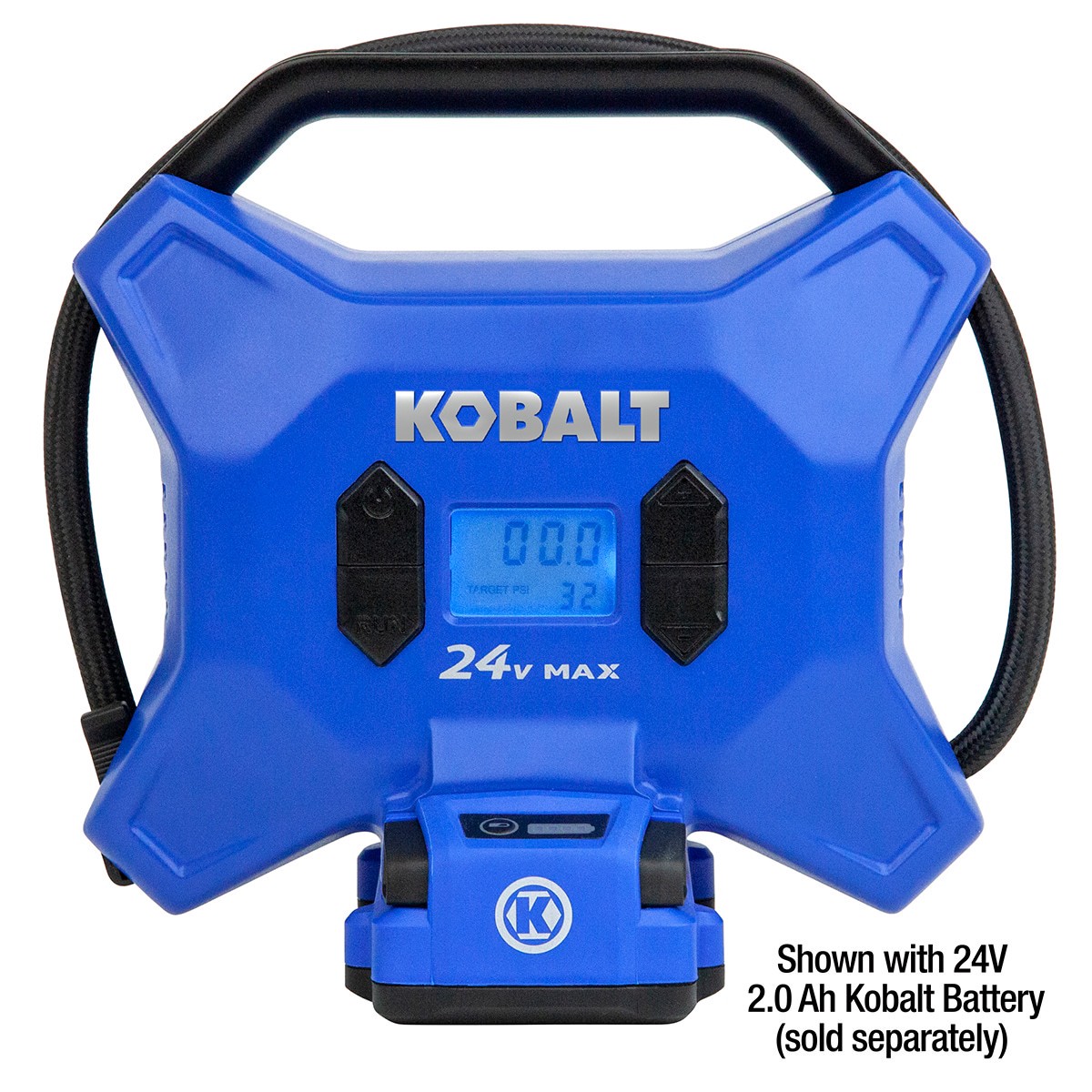 slide 4 of 6, Kobalt Cordless High Pressure 24-volt Li-ion Air Inflator (Power Source: Battery ), 1 ct