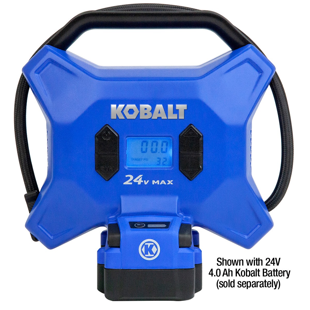 slide 5 of 6, Kobalt Cordless High Pressure 24-volt Li-ion Air Inflator (Power Source: Battery ), 1 ct