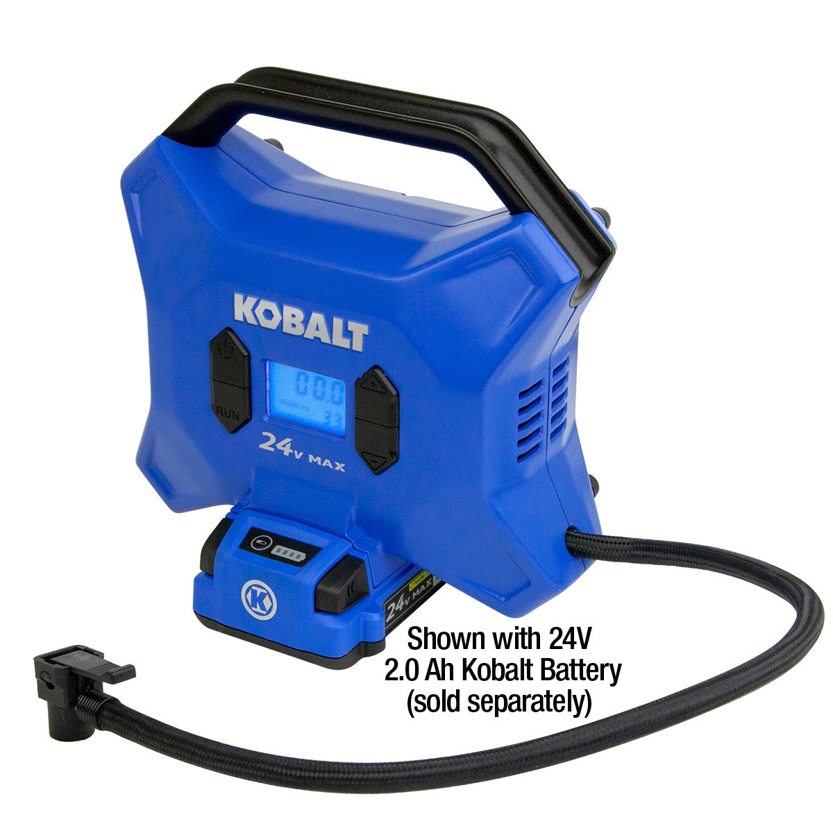 slide 6 of 6, Kobalt Cordless High Pressure 24-volt Li-ion Air Inflator (Power Source: Battery ), 1 ct