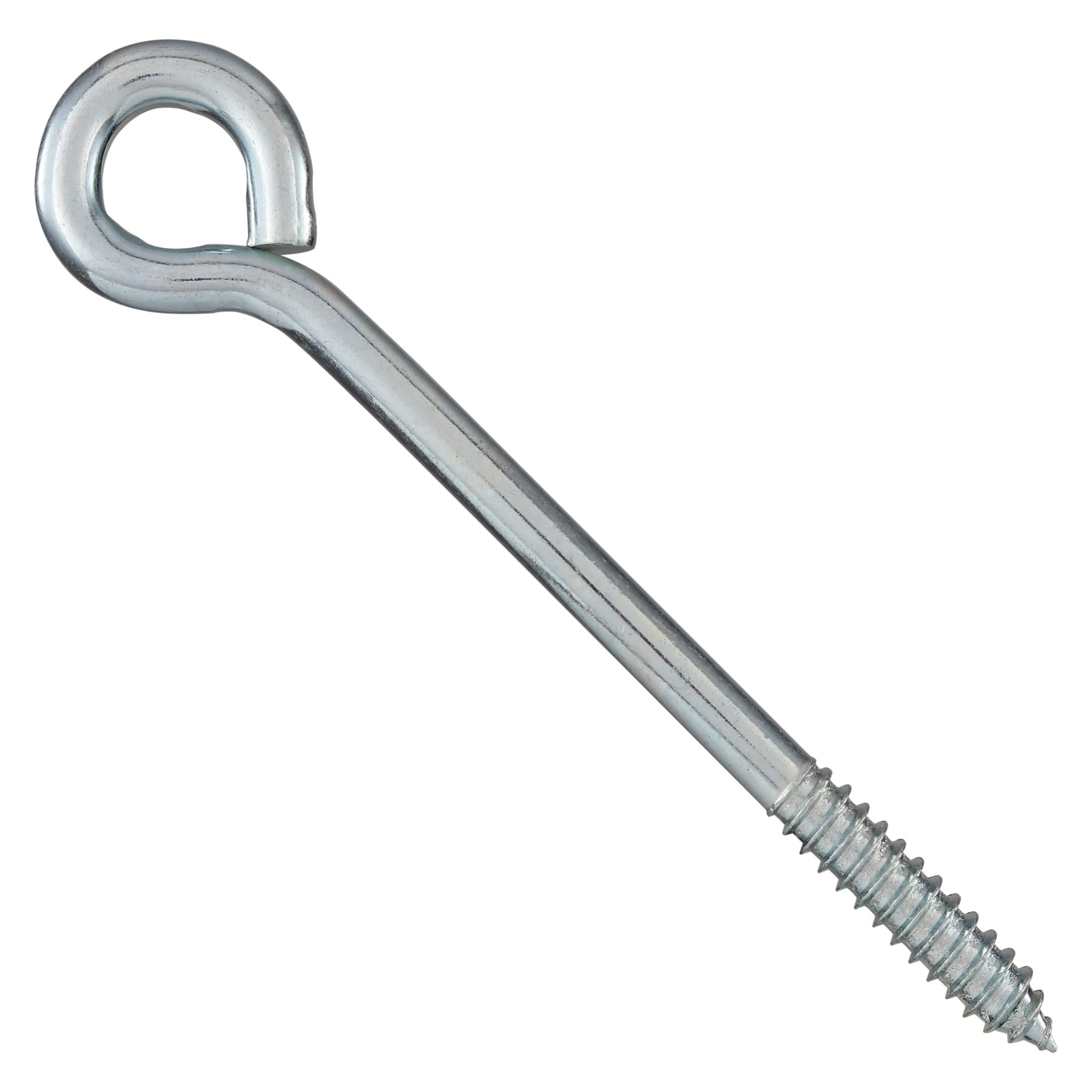 slide 2 of 5, National Hardware 5/16-in x 6-in Zinc-plated Interior/Exterior Coarse Thread Eye Bolt, 1 ct