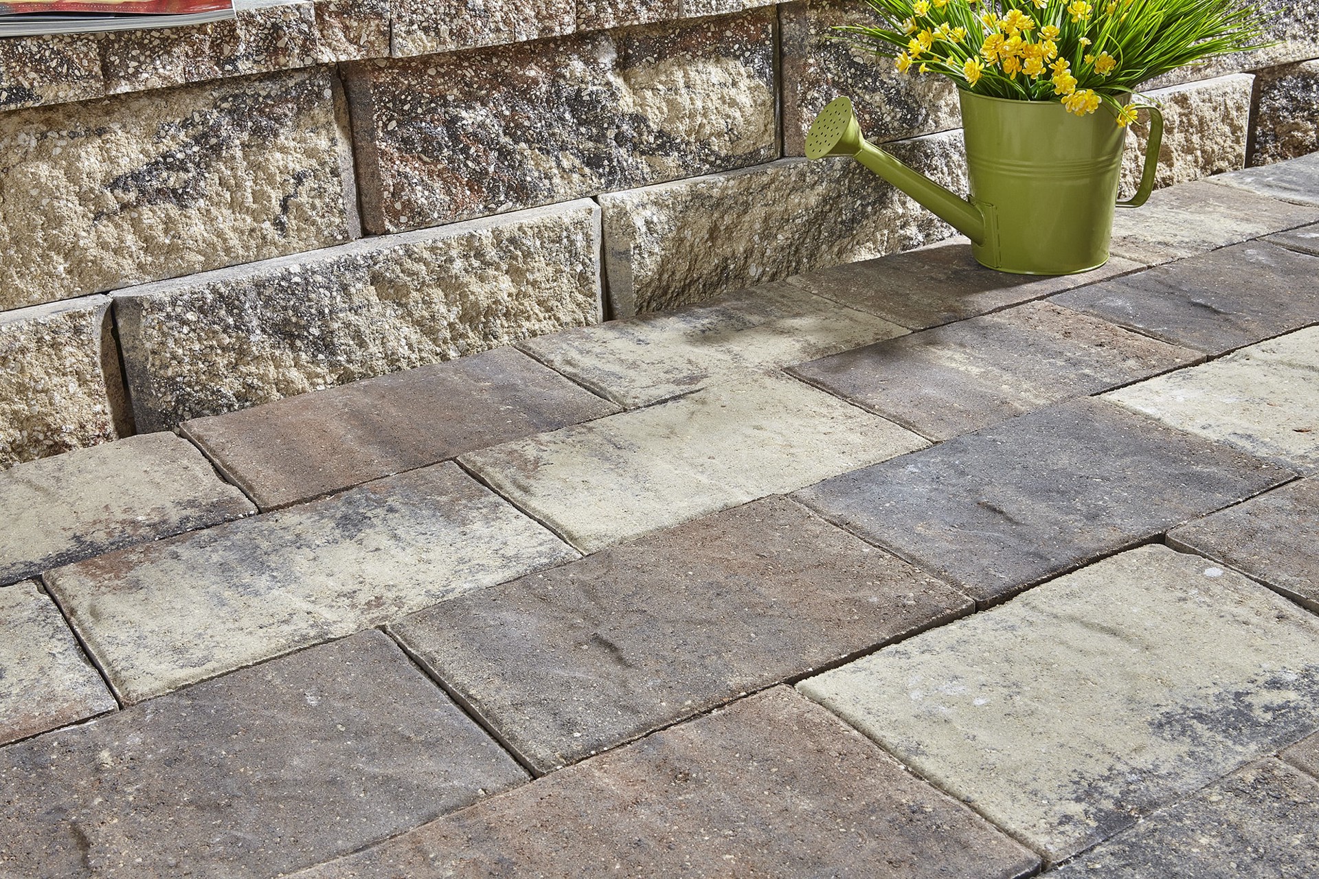 slide 4 of 6, Pavestone 12-in L x 8-in W x 2-in H Rectangle Sierra/Slate Concrete Paver, 1 ct