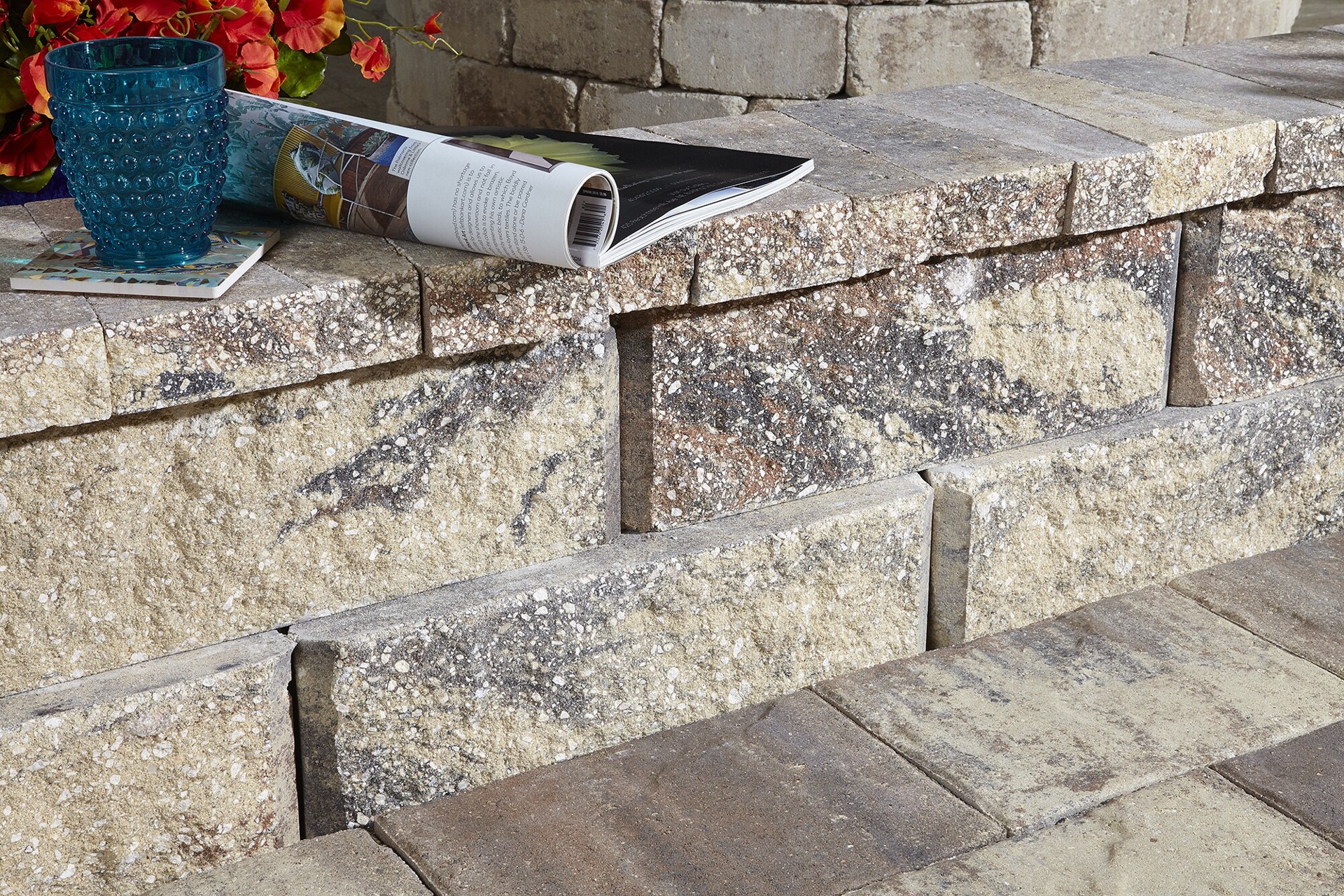 slide 6 of 6, Pavestone 12-in L x 8-in W x 2-in H Rectangle Sierra/Slate Concrete Paver, 1 ct