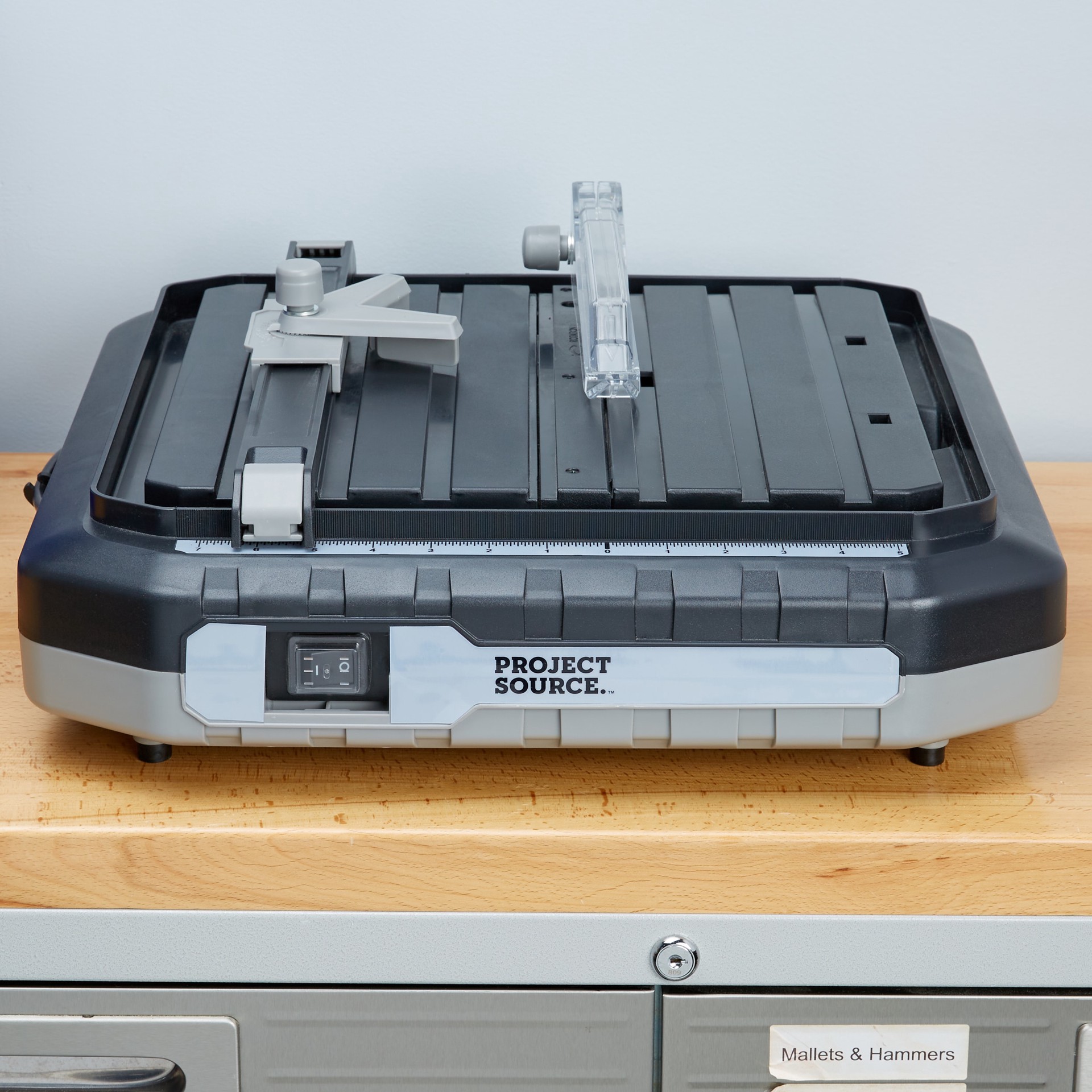 slide 6 of 6, Project Source 4.1 -Amp 4.5-in -Blade Tabletop Tile Saw, 1 ct
