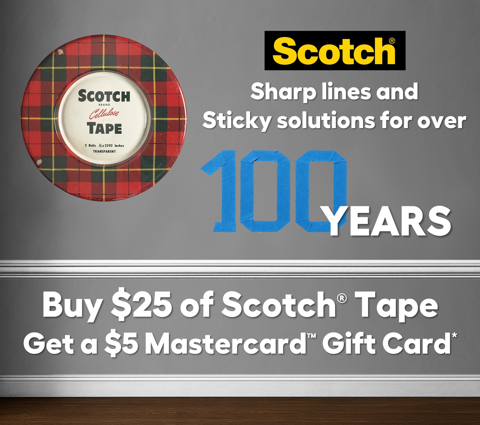 slide 2 of 6, ScotchBlue Combined Tape and Plastic for Paint Prep 48-in x 90-ft Adhesive Masking film, 1 ct
