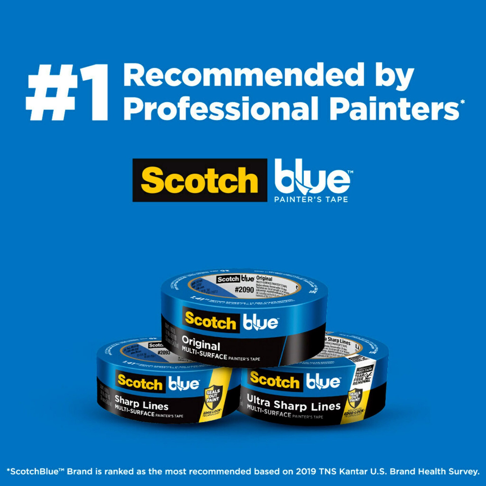 slide 5 of 6, ScotchBlue Combined Tape and Plastic for Paint Prep 48-in x 90-ft Adhesive Masking film, 1 ct