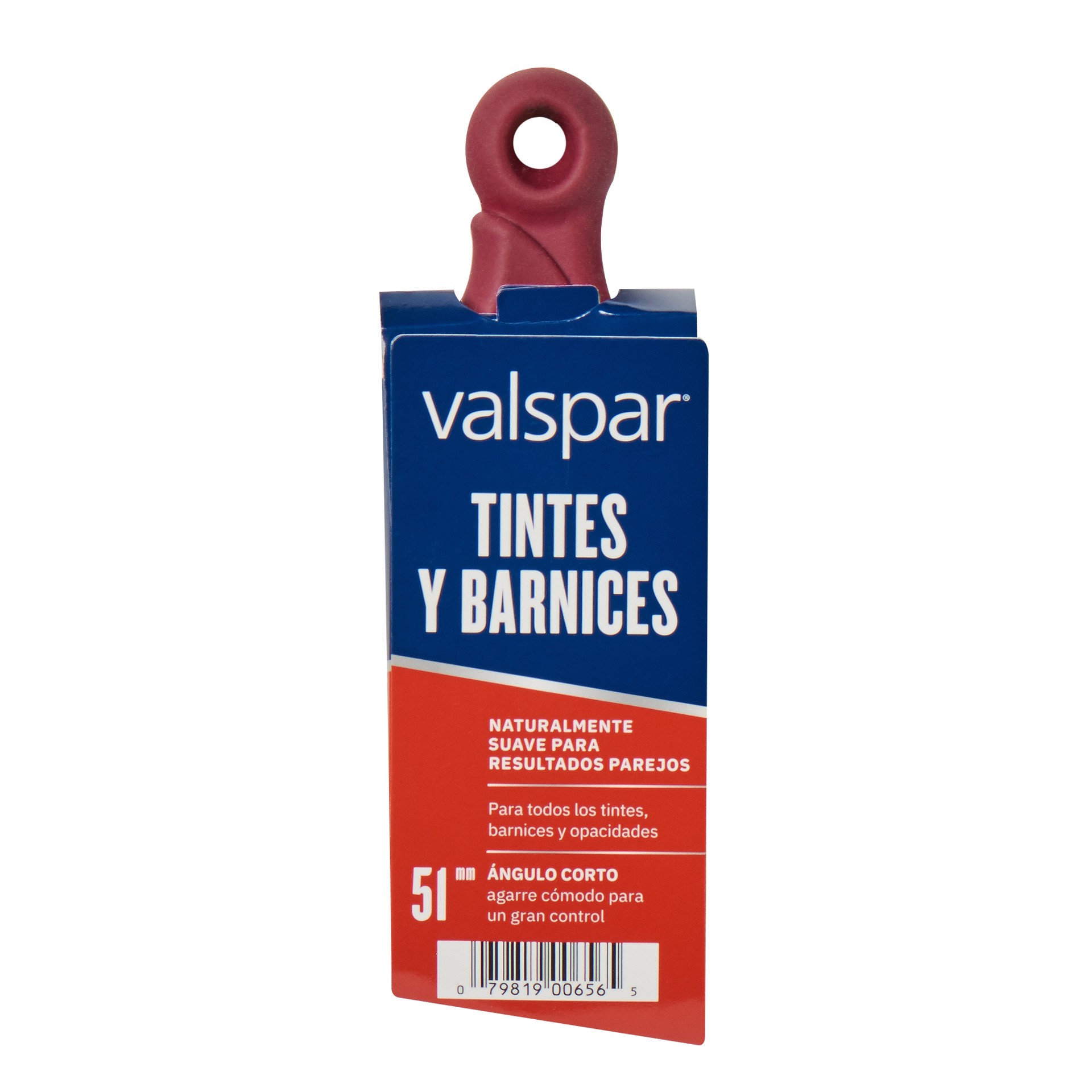 slide 6 of 6, Valspar Stains and Clears 2-in Reusable Angle Stain Brush, 1 ct