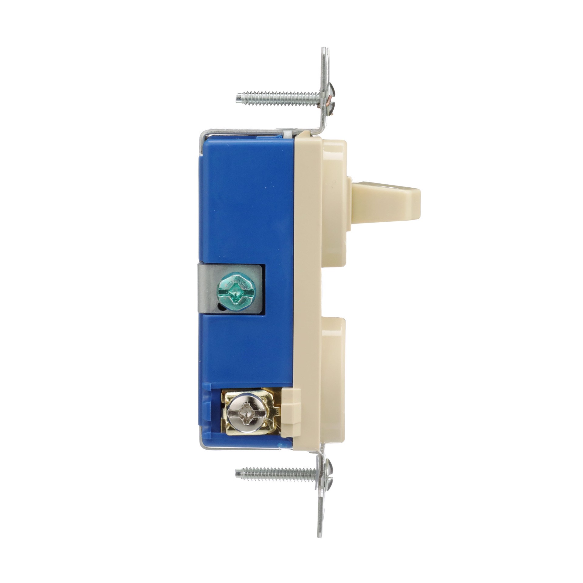 slide 5 of 6, Eaton 15 -Amp 125-volt Tamper Resistant Residential/Commercial Duplex Switch outlet , Ivory, 1 ct