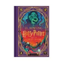 Scholastic Harry Potter and the Goblet of Fire (Harry Potter, Book 4) (Interactive Illustrated Edition) - by J K Rowling (Hardcover)